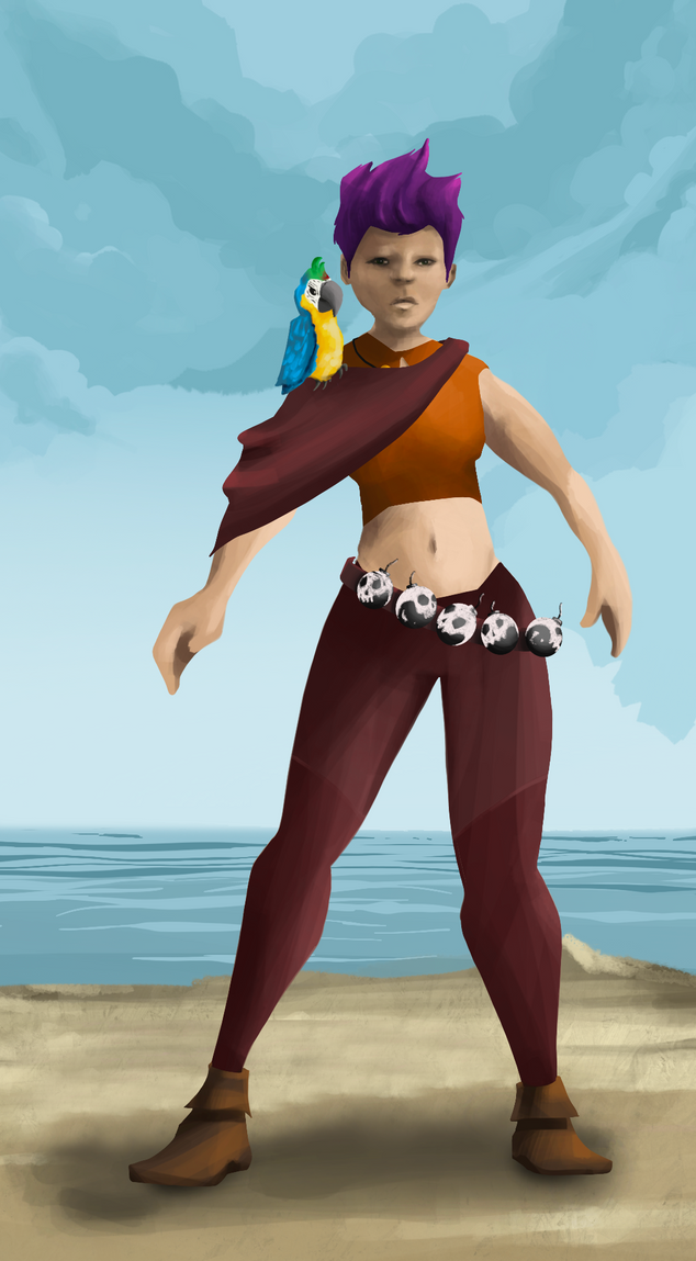 AlgoSeas Pirate #18374 NFT on Algorand