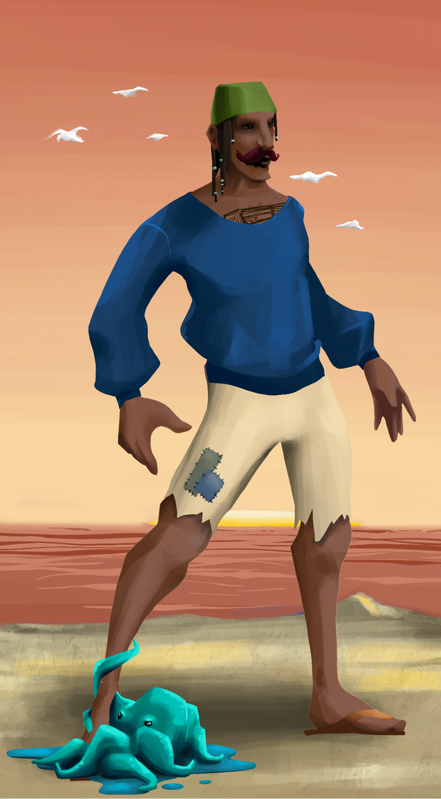 AlgoSeas Pirate #18382 NFT on Algorand