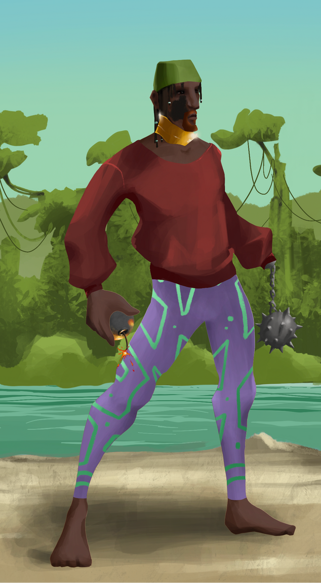 AlgoSeas Pirate #18395 NFT on Algorand