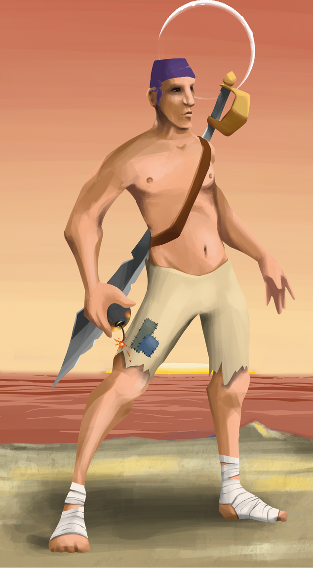 AlgoSeas Pirate #18399 NFT on Algorand