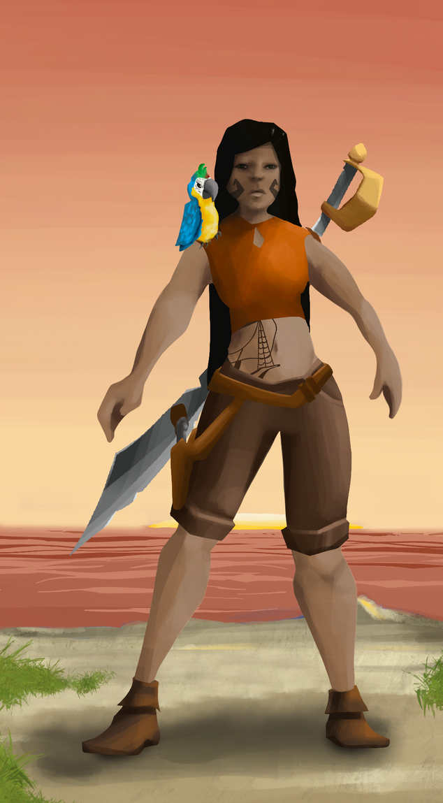 AlgoSeas Pirate #18413 NFT on Algorand