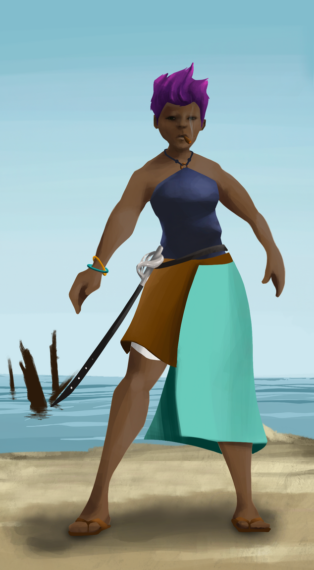 AlgoSeas Pirate #18417 NFT on Algorand