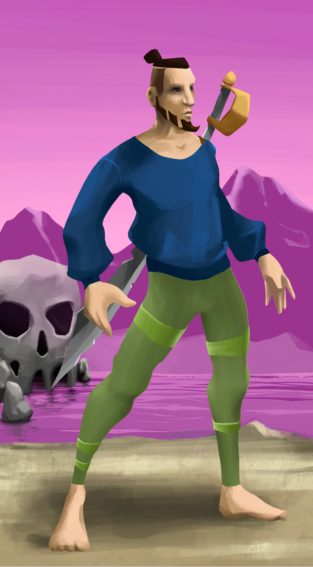 AlgoSeas Pirate #18460 NFT on Algorand