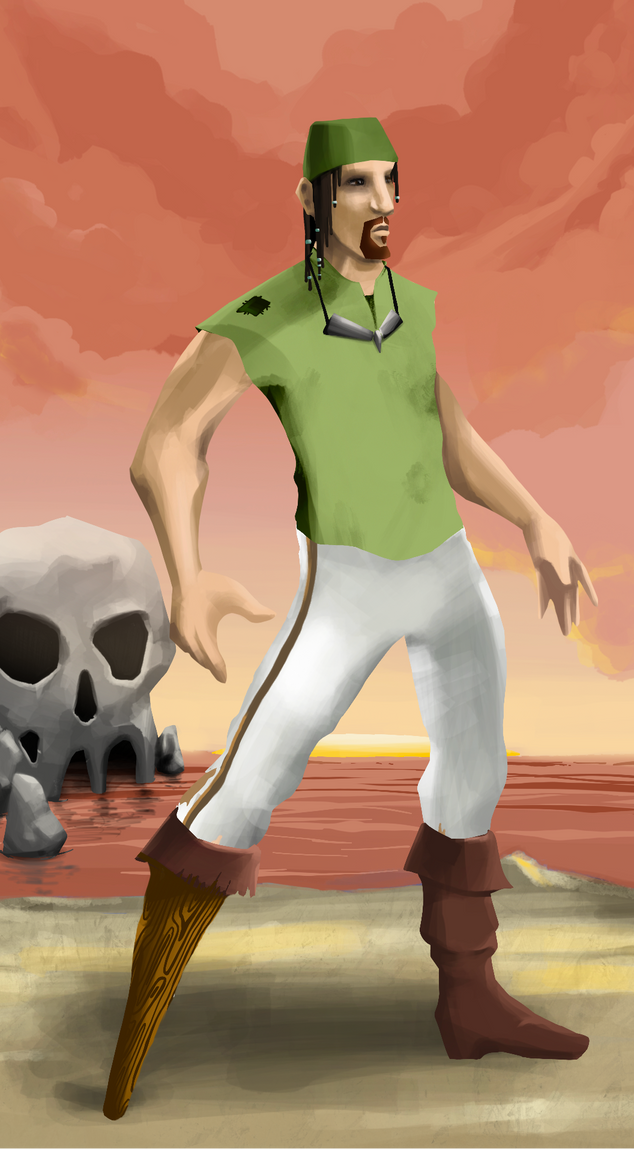 AlgoSeas Pirate #1850 NFT on Algorand