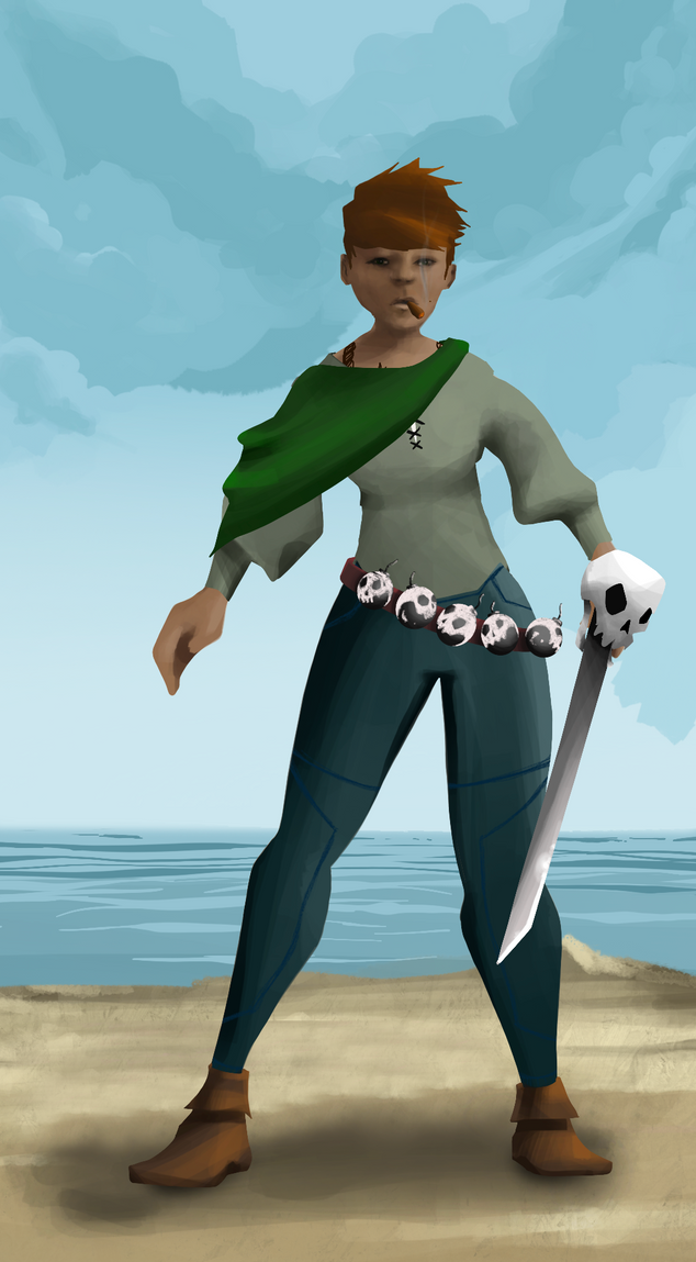 AlgoSeas Pirate #1851 NFT on Algorand