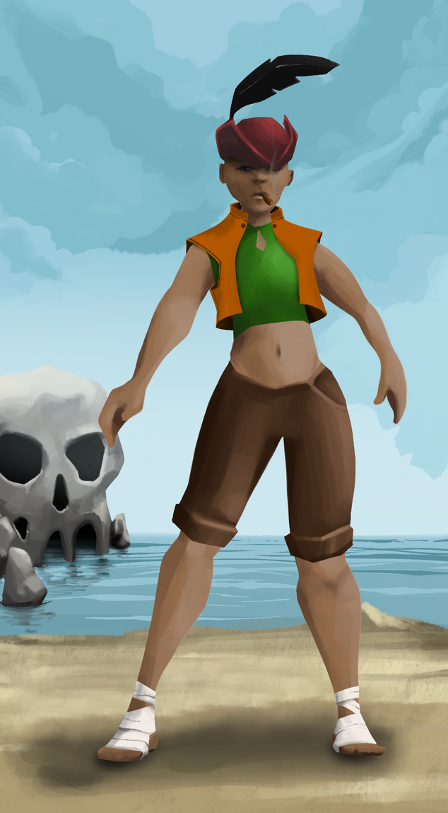 AlgoSeas Pirate #18517 NFT on Algorand