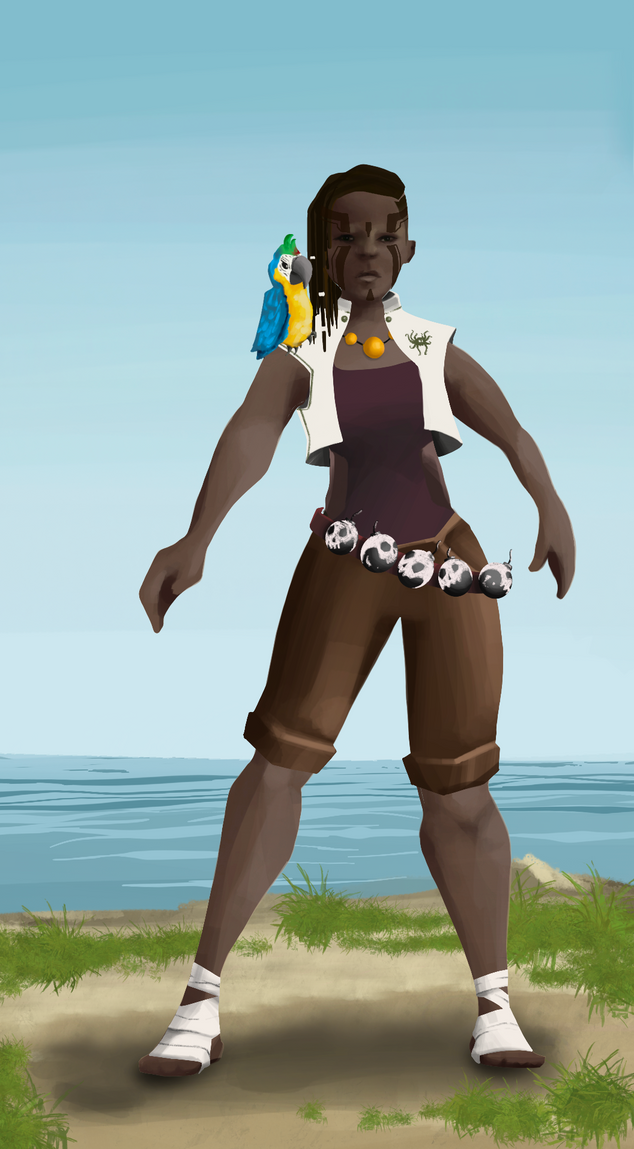 AlgoSeas Pirate #18519 NFT on Algorand