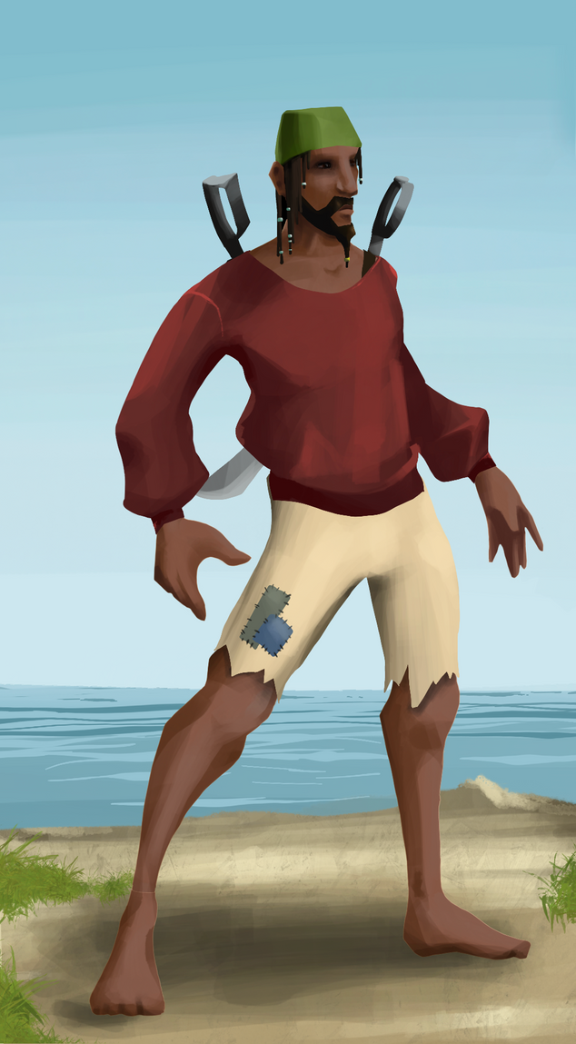 AlgoSeas Pirate #18527 NFT on Algorand