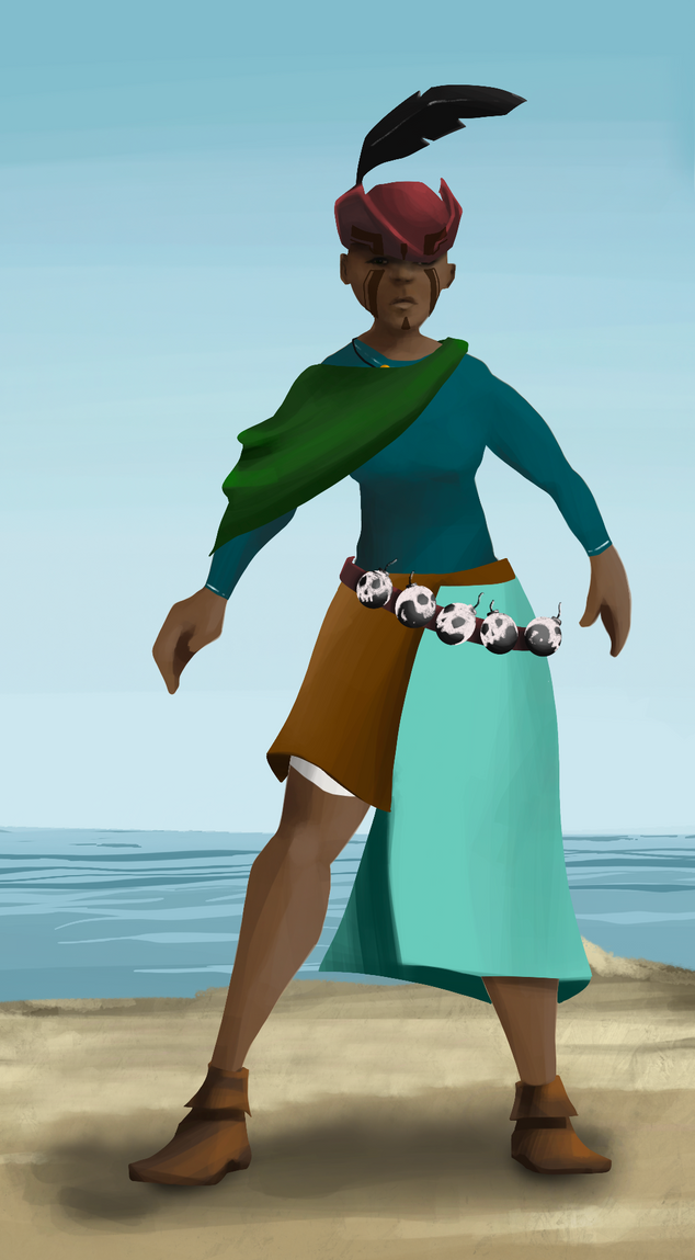 AlgoSeas Pirate #18529 NFT on Algorand
