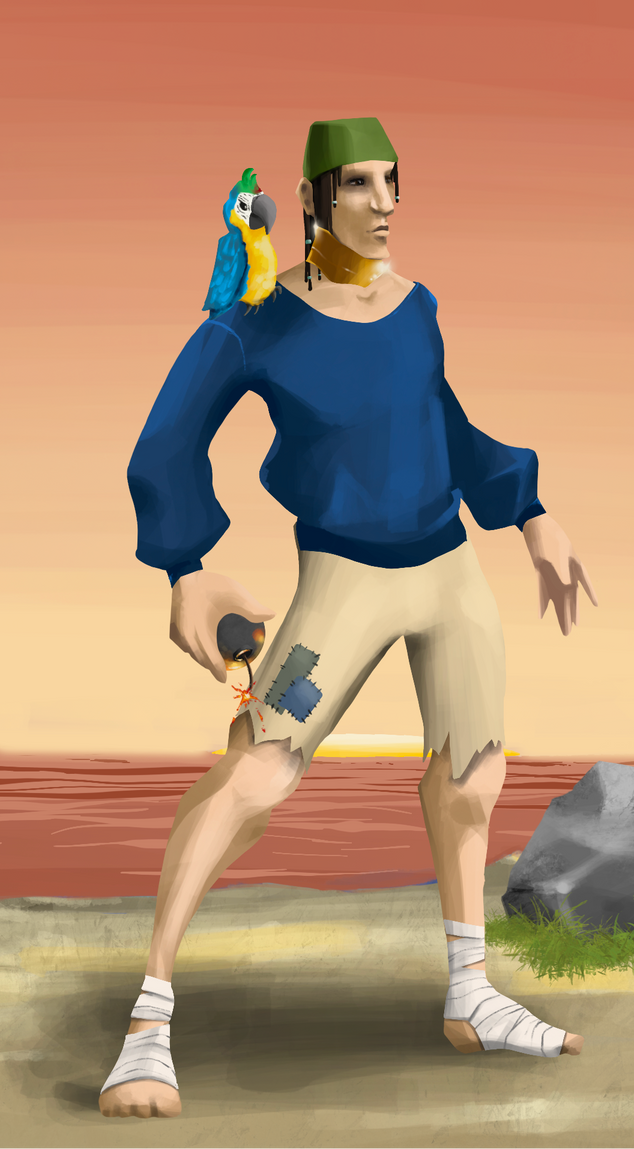 AlgoSeas Pirate #1853 NFT on Algorand