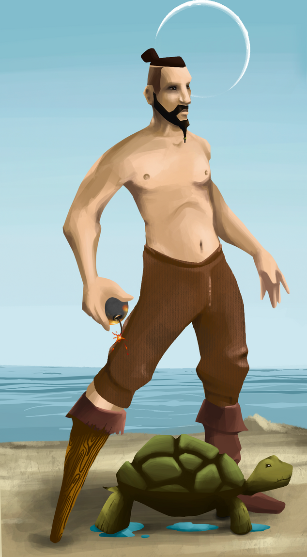 AlgoSeas Pirate #18536 NFT on Algorand