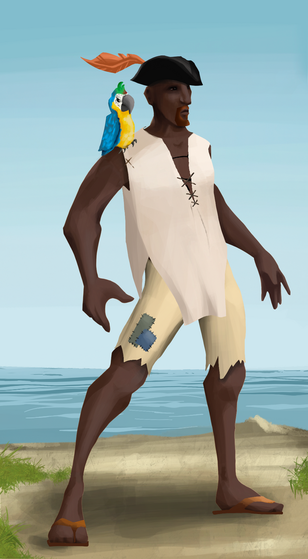 AlgoSeas Pirate #18538 NFT on Algorand