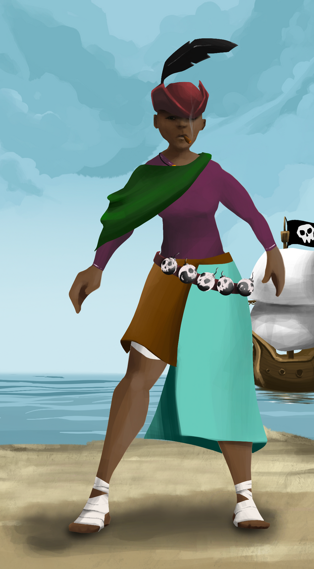 AlgoSeas Pirate #18543 NFT on Algorand