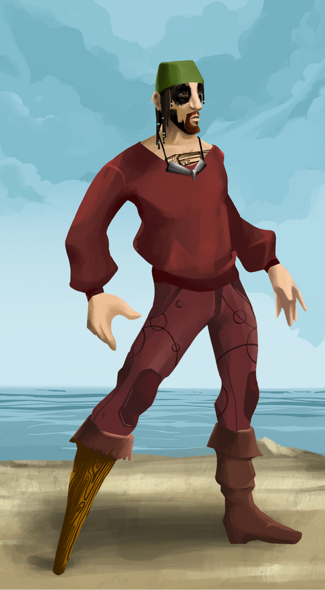 AlgoSeas Pirate #18549 NFT on Algorand