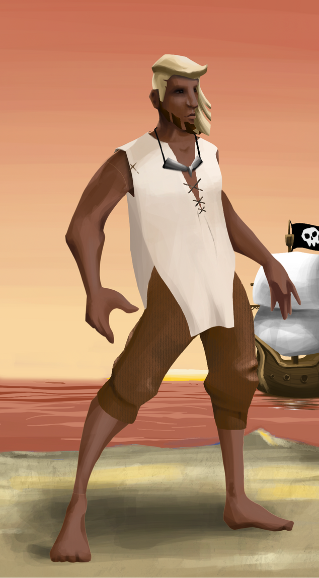 AlgoSeas Pirate #18550 NFT on Algorand