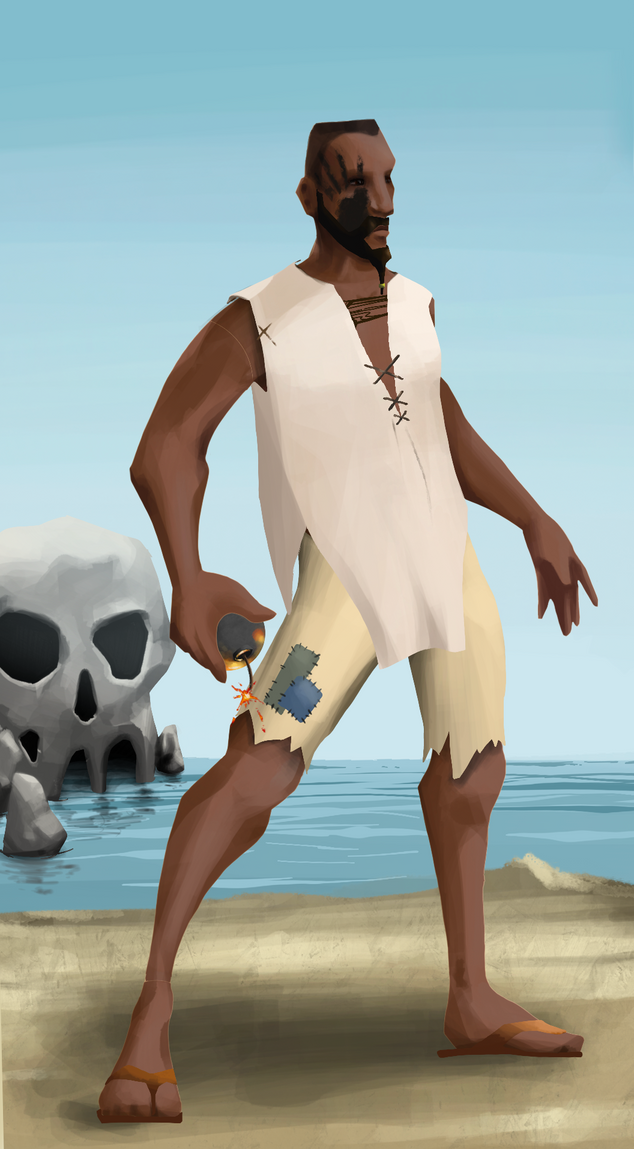 AlgoSeas Pirate #18555 NFT on Algorand