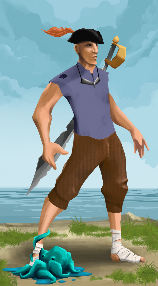 AlgoSeas Pirate #18558 NFT on Algorand