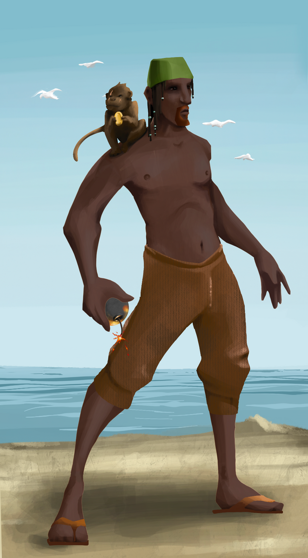 AlgoSeas Pirate #18567 NFT on Algorand