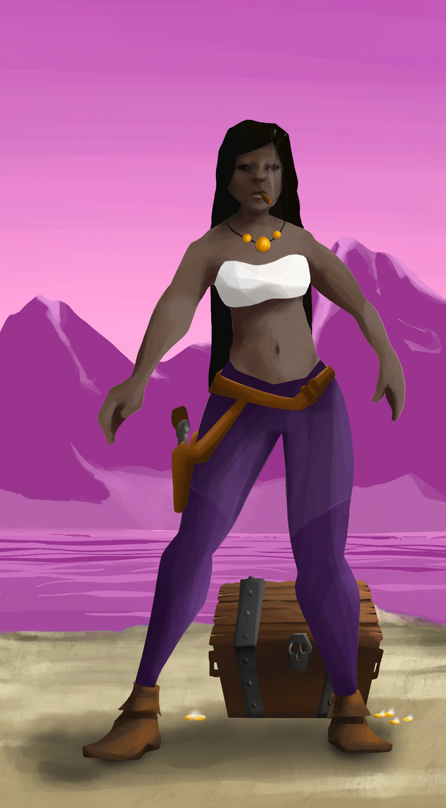 AlgoSeas Pirate #18605 NFT on Algorand