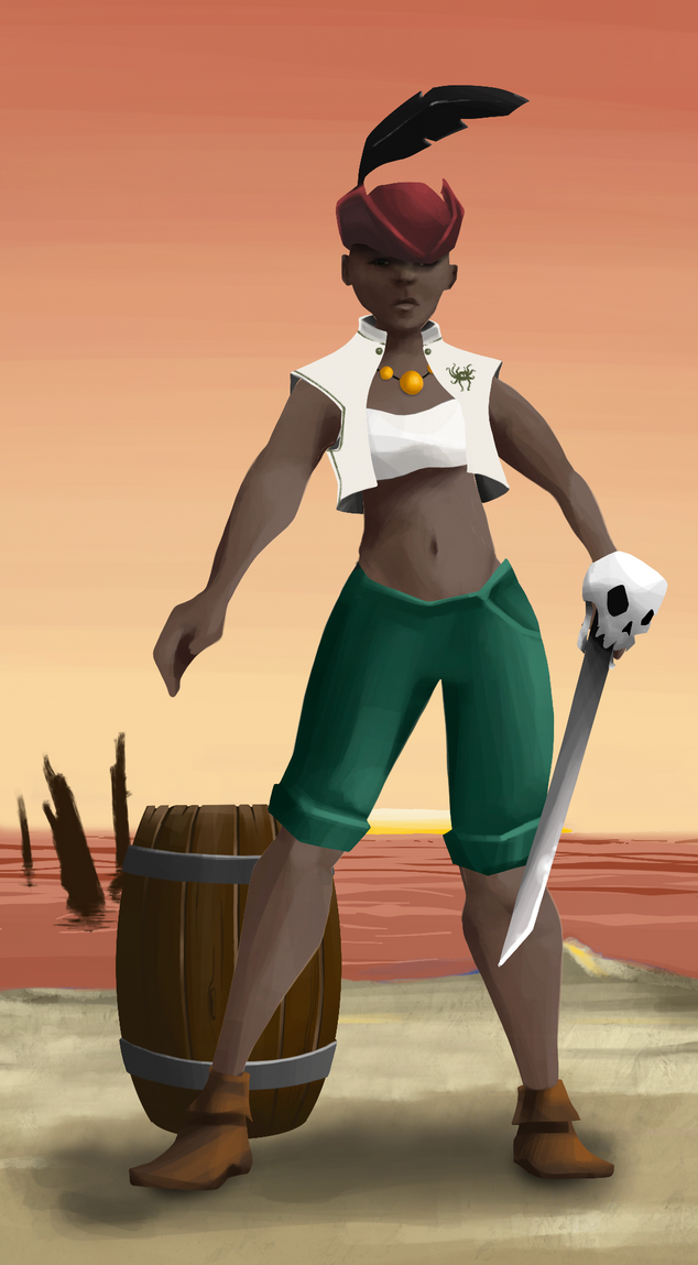 AlgoSeas Pirate #18611 NFT on Algorand