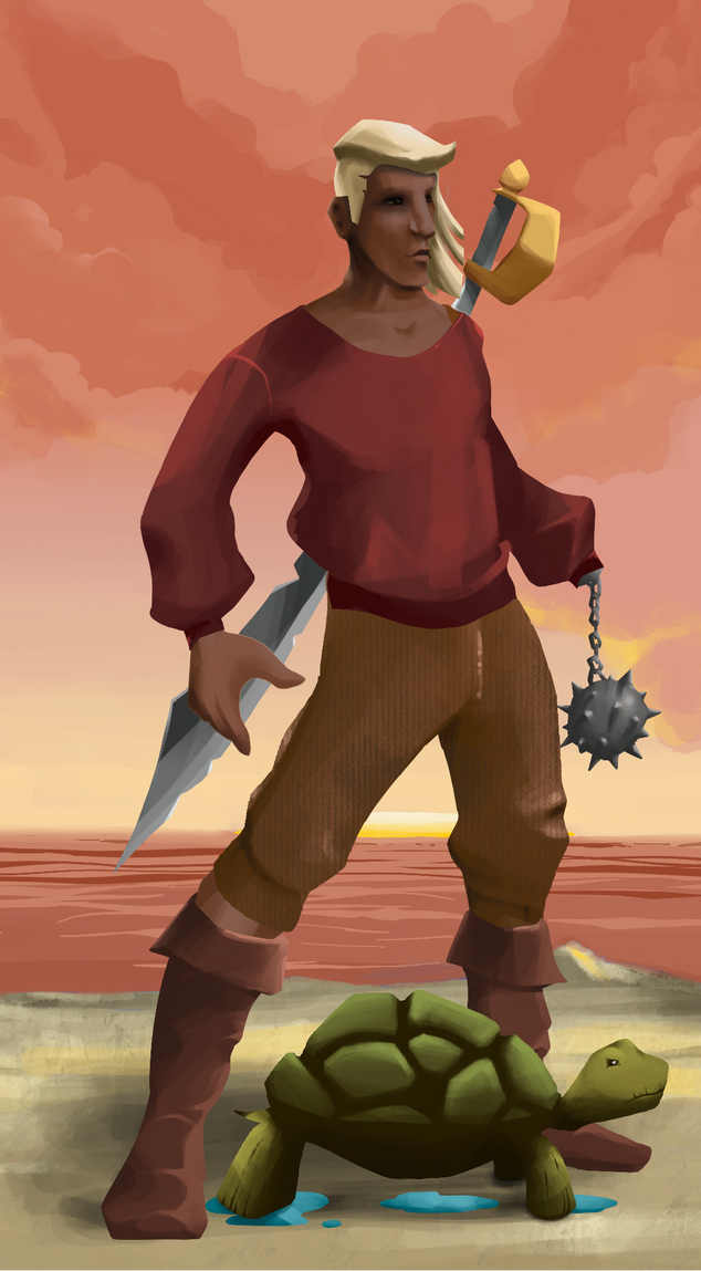 AlgoSeas Pirate #18620 NFT on Algorand