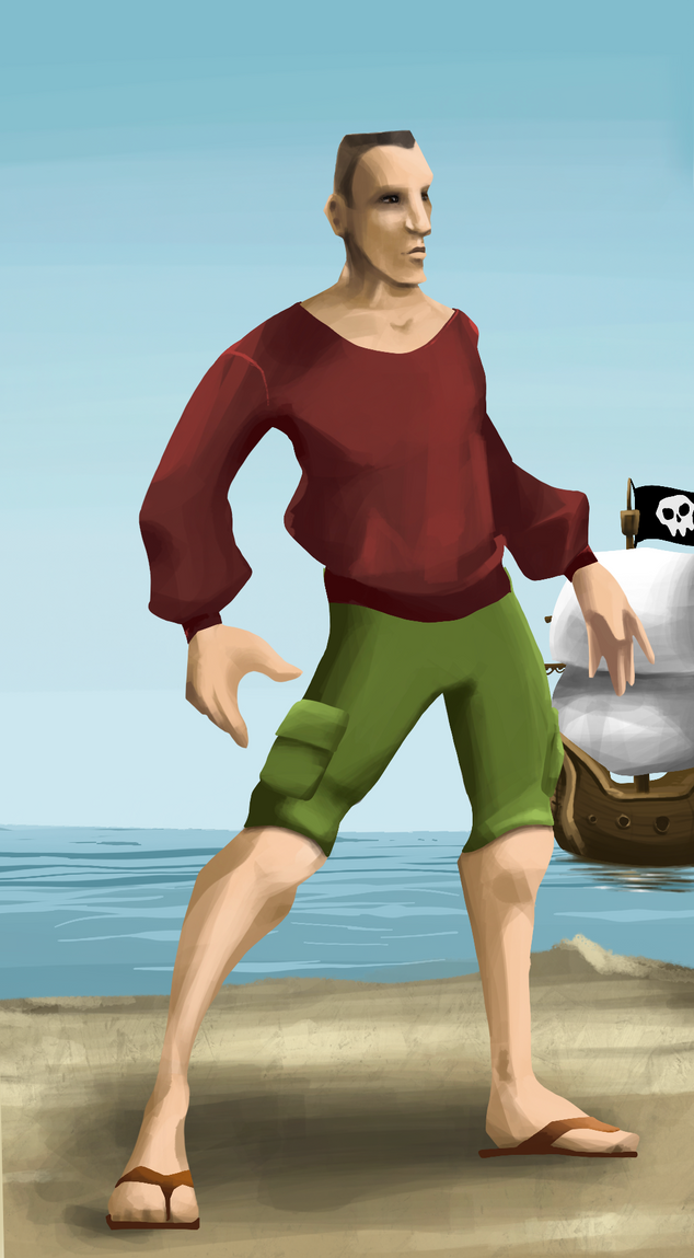 AlgoSeas Pirate #18621 NFT on Algorand