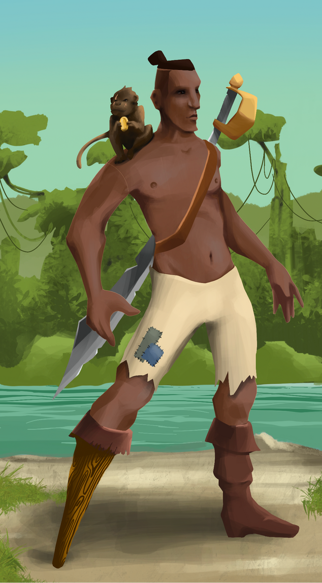 AlgoSeas Pirate #18630 NFT on Algorand