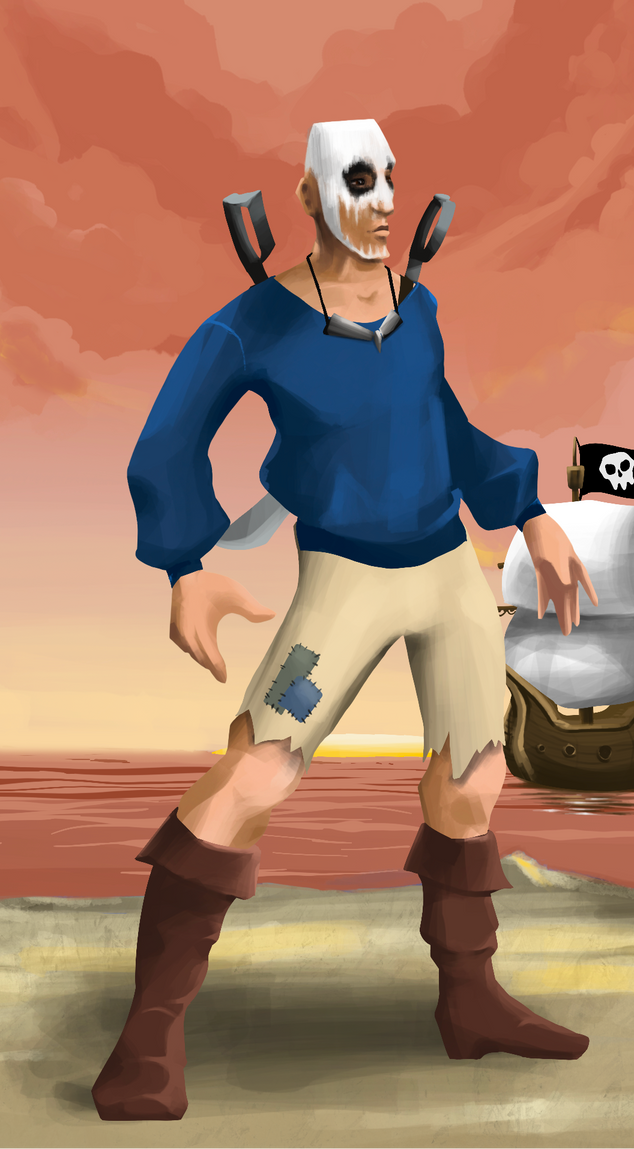 AlgoSeas Pirate #18631 NFT on Algorand