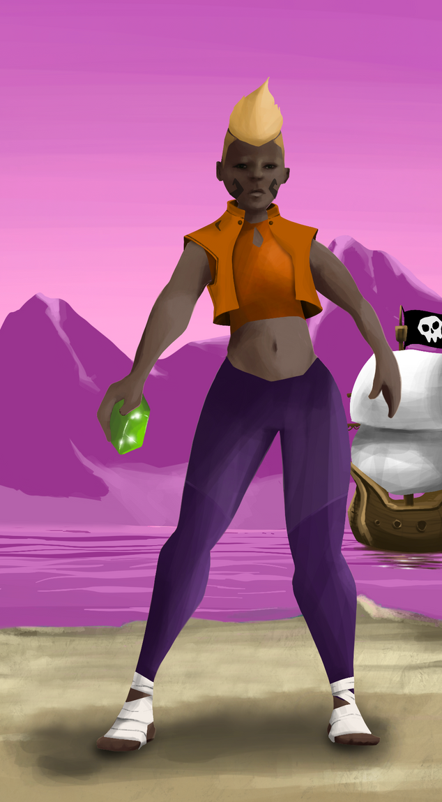 AlgoSeas Pirate #18632 NFT on Algorand