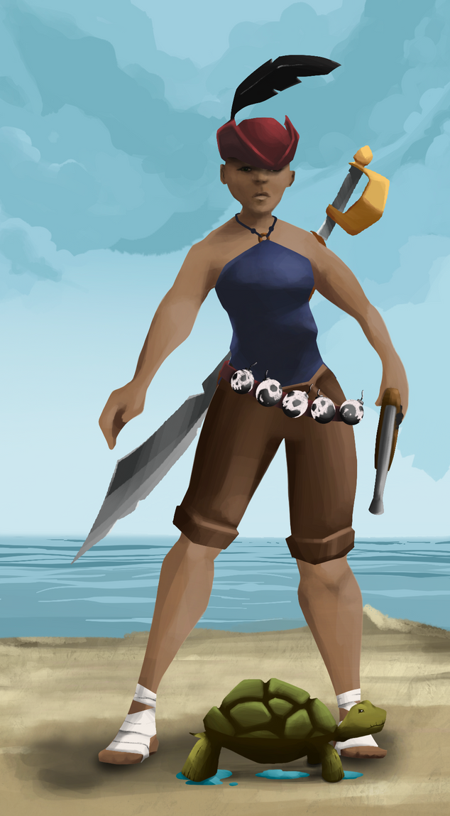 AlgoSeas Pirate #18649 NFT on Algorand