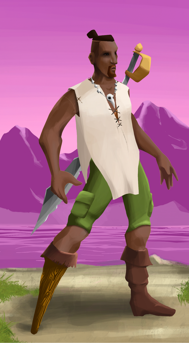 AlgoSeas Pirate #18654 NFT on Algorand