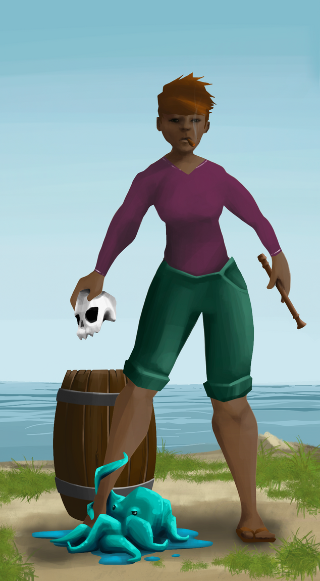 AlgoSeas Pirate #18661 NFT on Algorand