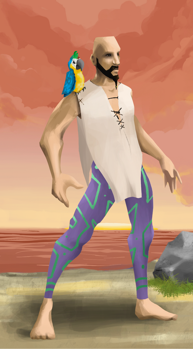 AlgoSeas Pirate #18664 NFT on Algorand