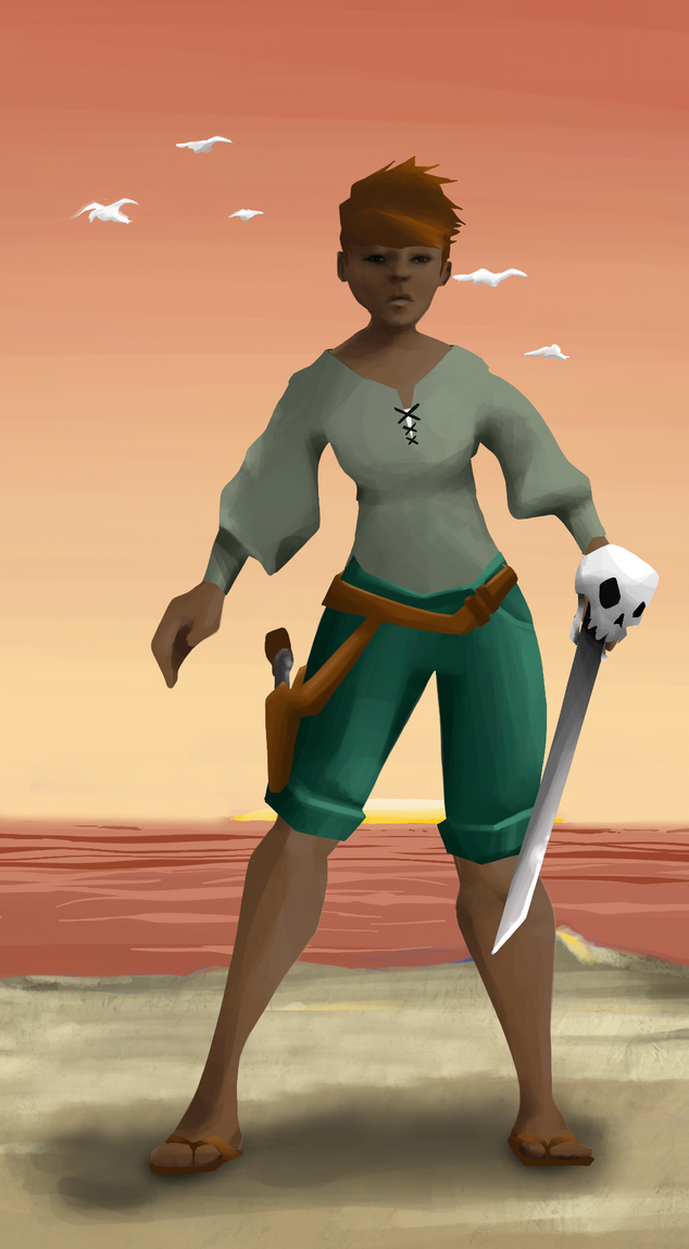 AlgoSeas Pirate #18668 NFT on Algorand