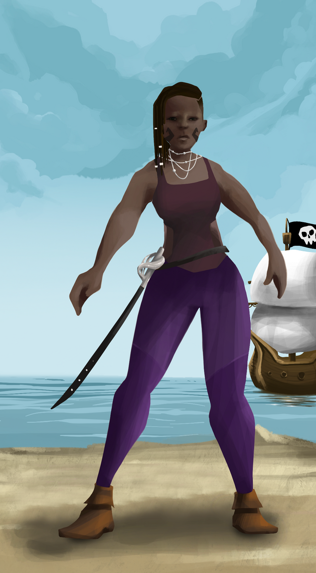 AlgoSeas Pirate #18689 NFT on Algorand