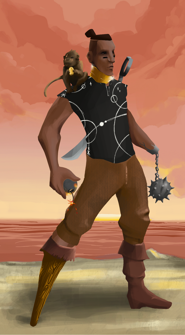 AlgoSeas Pirate #18690 NFT on Algorand