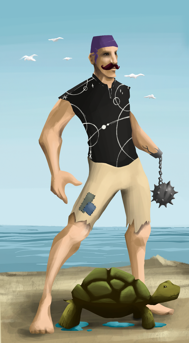 AlgoSeas Pirate #18697 NFT on Algorand