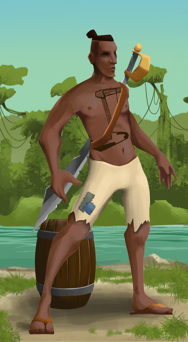 AlgoSeas Pirate #1871 NFT on Algorand