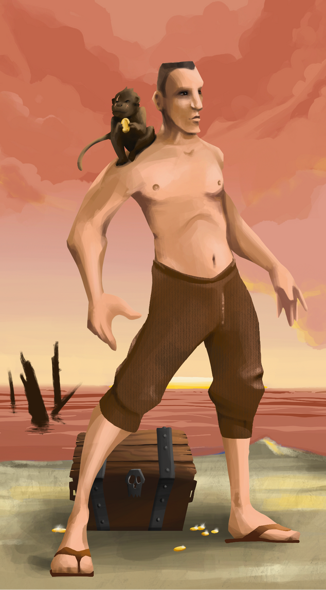 AlgoSeas Pirate #18714 NFT on Algorand