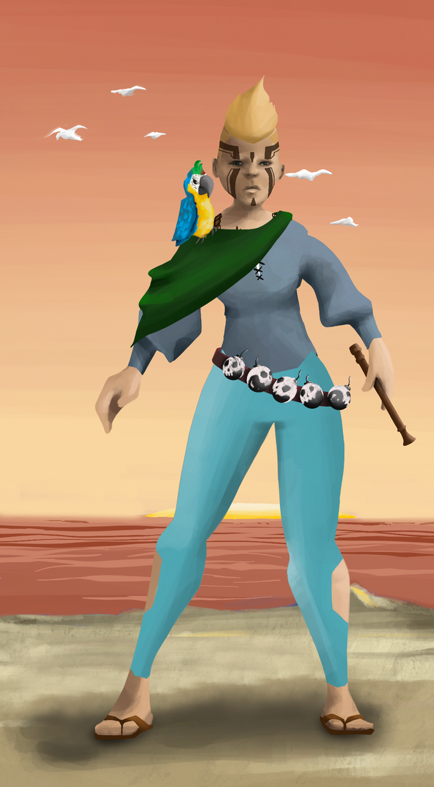 AlgoSeas Pirate #18716 NFT on Algorand