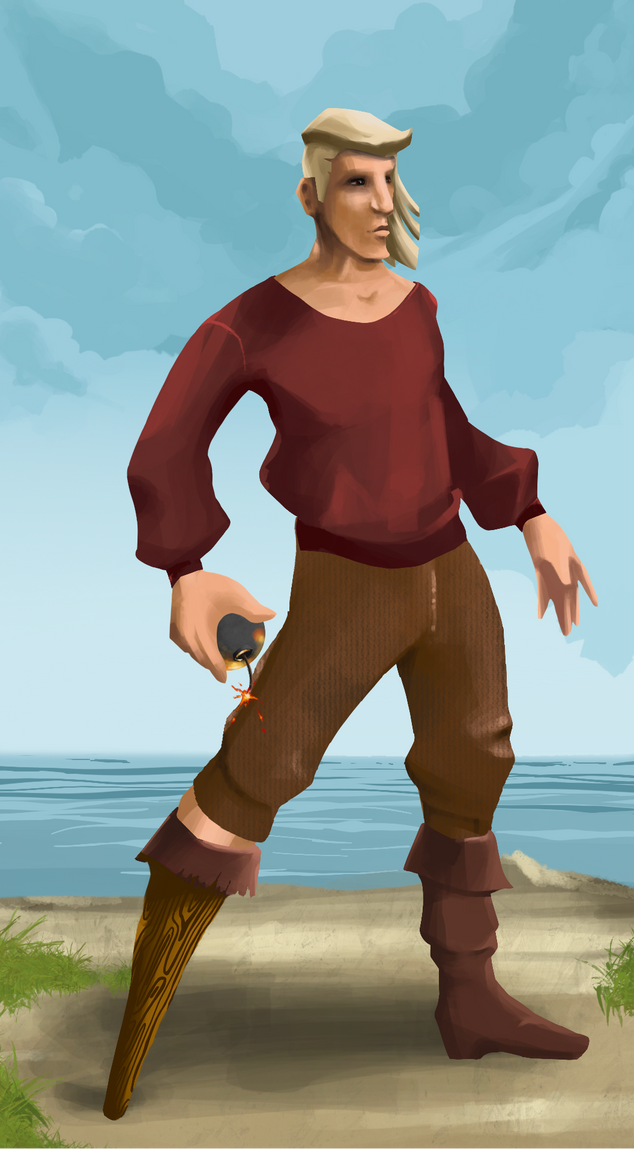 AlgoSeas Pirate #18735 NFT on Algorand