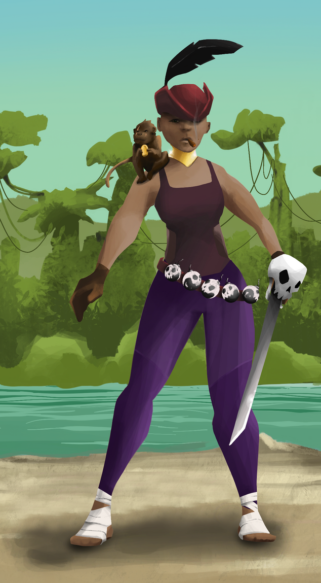 AlgoSeas Pirate #1875 NFT on Algorand