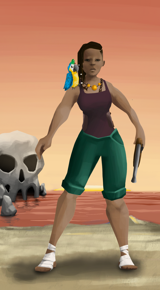 AlgoSeas Pirate #18755 NFT on Algorand