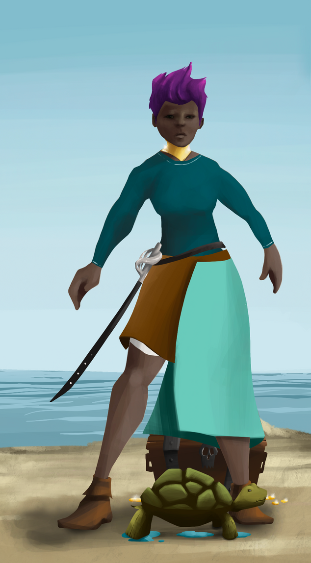 AlgoSeas Pirate #18773 NFT on Algorand