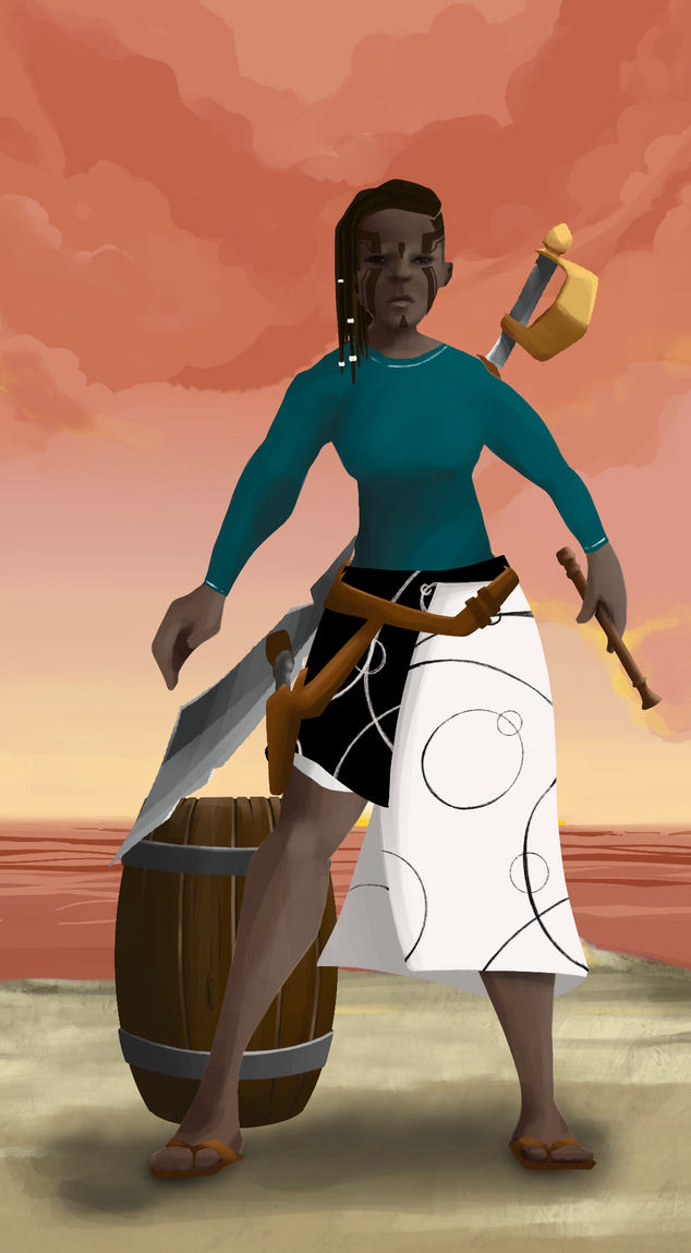 AlgoSeas Pirate #18807 NFT on Algorand