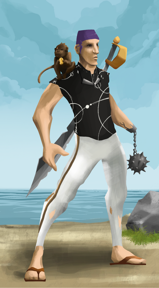 AlgoSeas Pirate #18808 NFT on Algorand