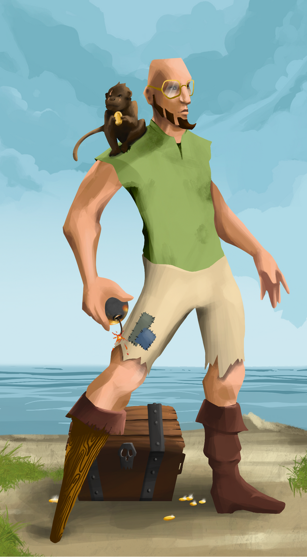 AlgoSeas Pirate #18823 NFT on Algorand