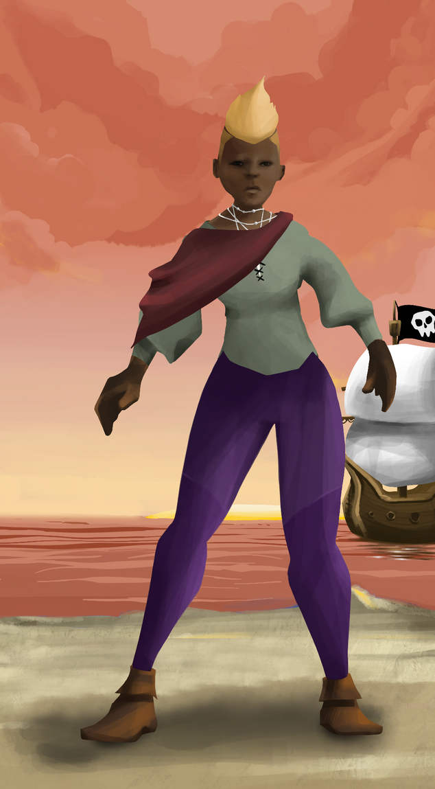 AlgoSeas Pirate #18847 NFT on Algorand