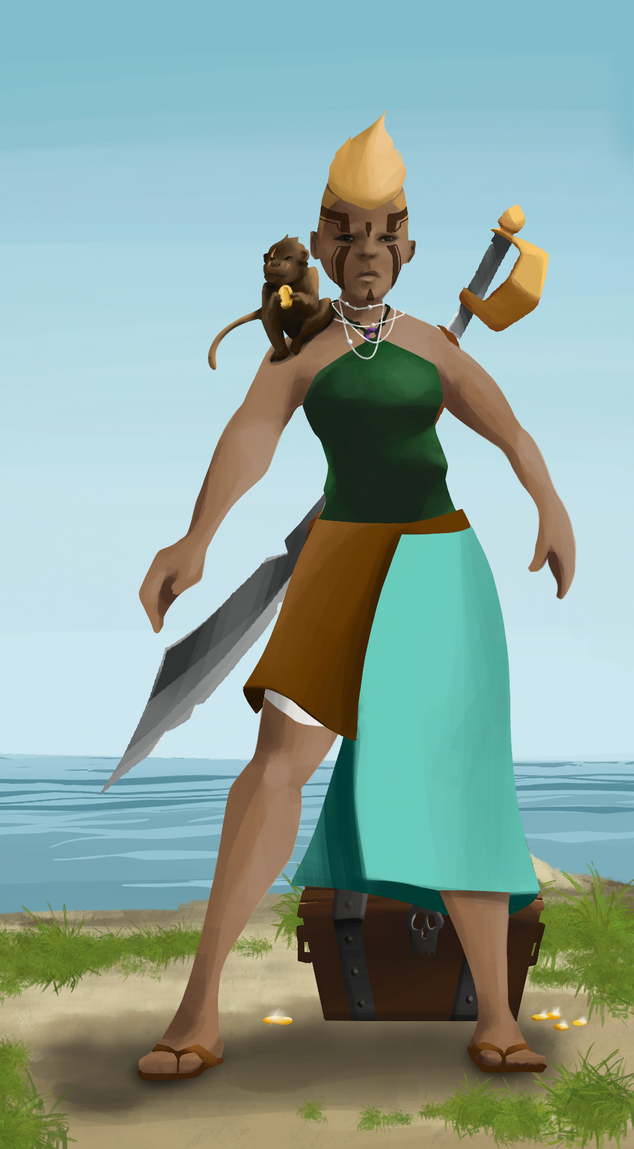 AlgoSeas Pirate #18868 NFT on Algorand