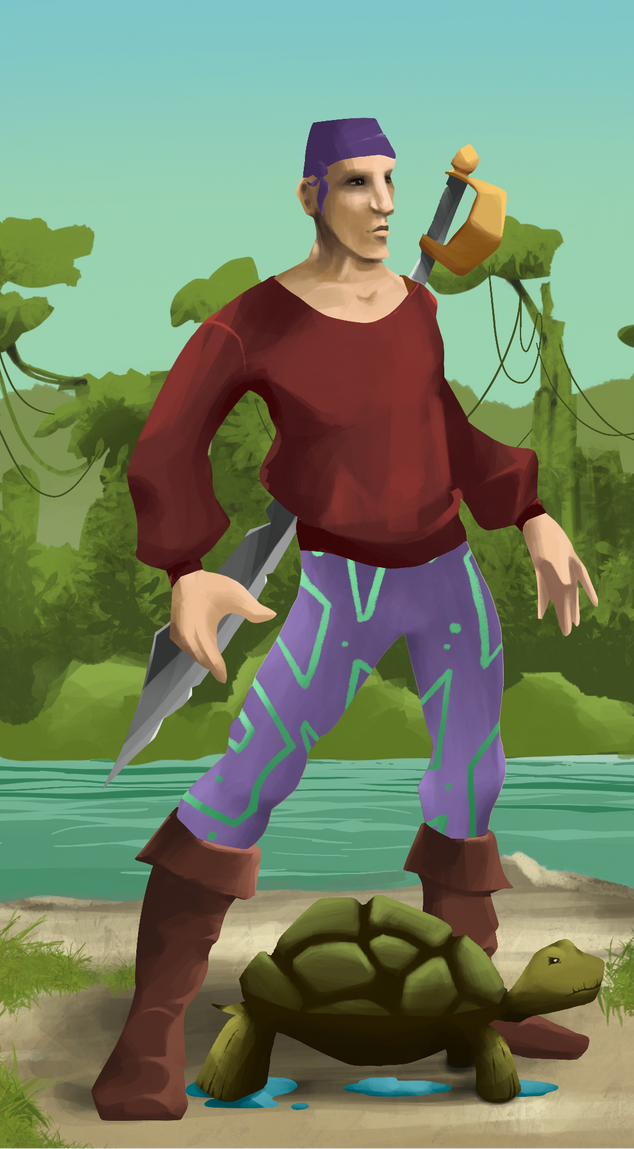 AlgoSeas Pirate #18870 NFT on Algorand